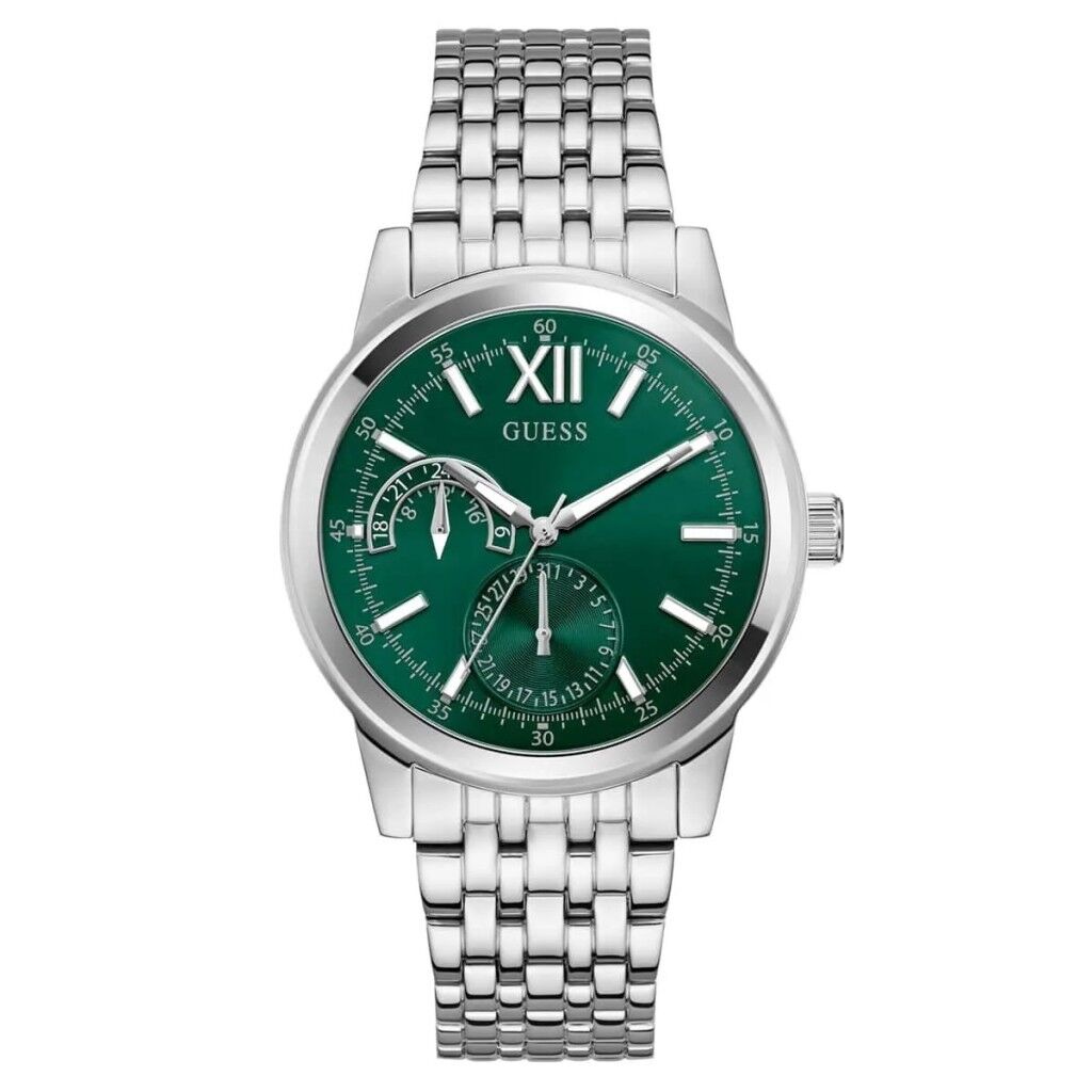 GUESS GUGW0976G5 YEŞİL KADRAN ÇELİK ERKEK KOL SAATİ