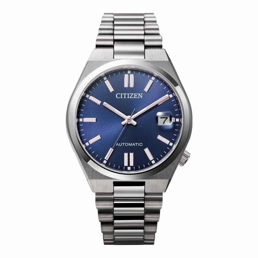 CITIZEN TSUYOSA NJ0200-50M PİLSİZ OTOMATİK SAFİR CAM ÇELİK ERKEK KOL SAATİ