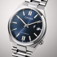 CITIZEN TSUYOSA NJ0200-50M PİLSİZ OTOMATİK SAFİR CAM ÇELİK ERKEK KOL SAATİ