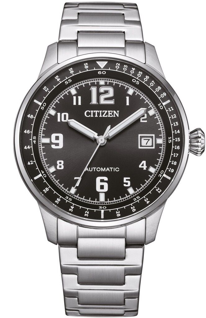 CITIZEN URBAN MILITARY NJ0190-51E PİLSİZ OTOMATİK ÇELİK ERKEK KOL SAATİ