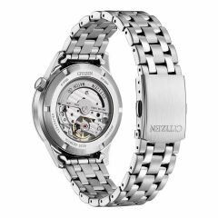 CITIZEN MECHANICAL OPEN HEART NH9131-73A PİLSİZ OTOMATİK ÇELİK ERKEK KOL SAATİ