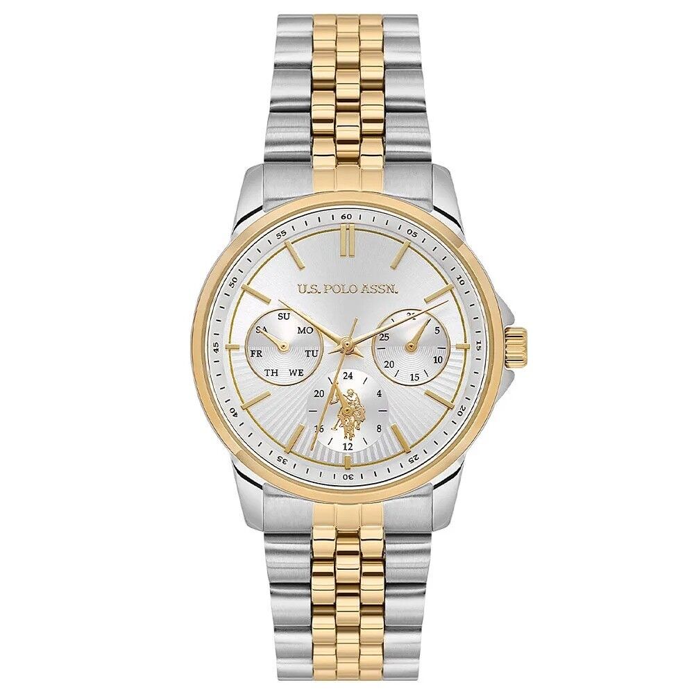 U.S. POLO ASSN. USPA2076-08 ALTIN KAPLAMA KADIN KOL SAATİ