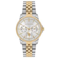 U.S. POLO ASSN. USPA2076-08 ALTIN KAPLAMA KADIN KOL SAATİ