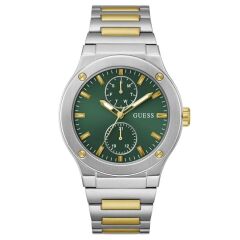 GUESS GUGW0795G1 ALTIN KAPLAMA YEŞİL KADRAN ERKEK KOL SAATİ