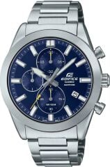 CASIO EDIFICE EFB-710D-2AVUDF SAFİR CAM ÇELİK ERKEK KOL SAATİ