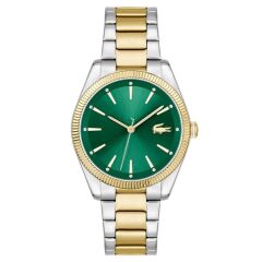 LACOSTE LAC2001415 ALTIN KAPLAMA YEŞİL KADRAN KADIN KOL SAATİ