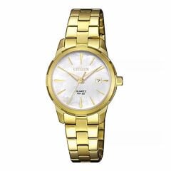 CITIZEN EU6072-56D ALTIN KAPLAMA KADIN KOL SAATİ