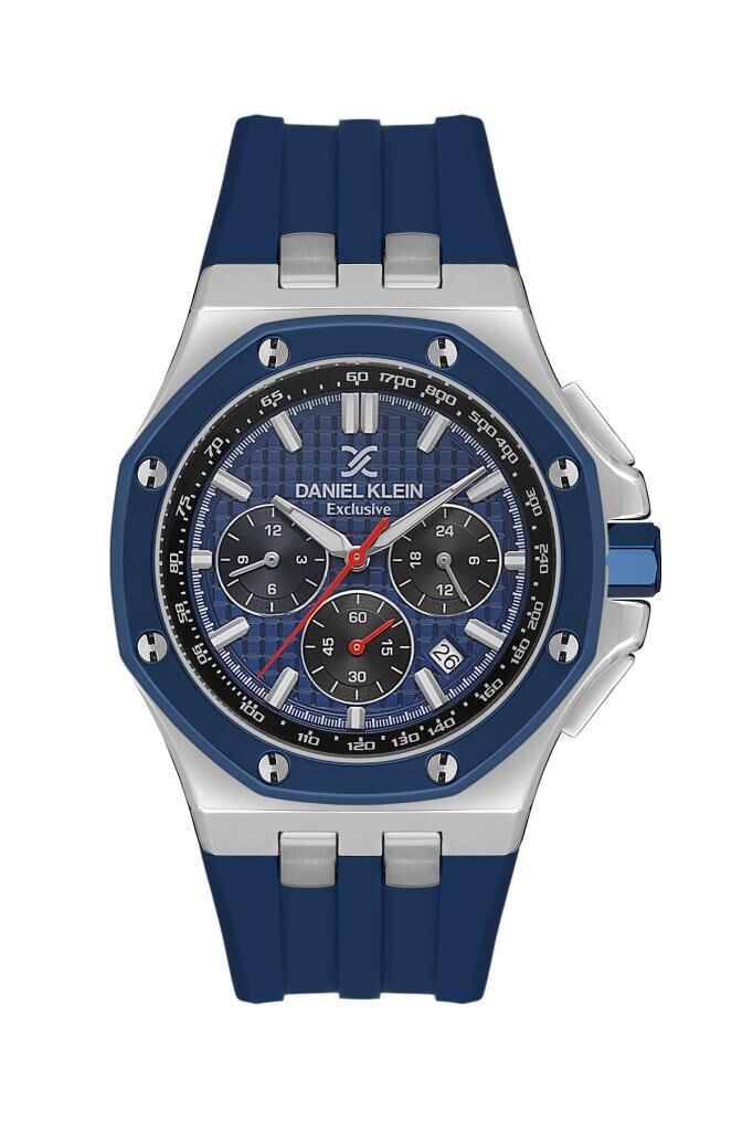 DANIEL KLEIN DK103-DK.1.13616-2 LACİVERT SİLİKON KORDON ERKEK KOL SAATİ