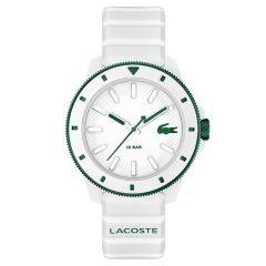 LACOSTE LAC2011415 BEYAZ SİLİKON KORDON ERKEK KOL SAATİ