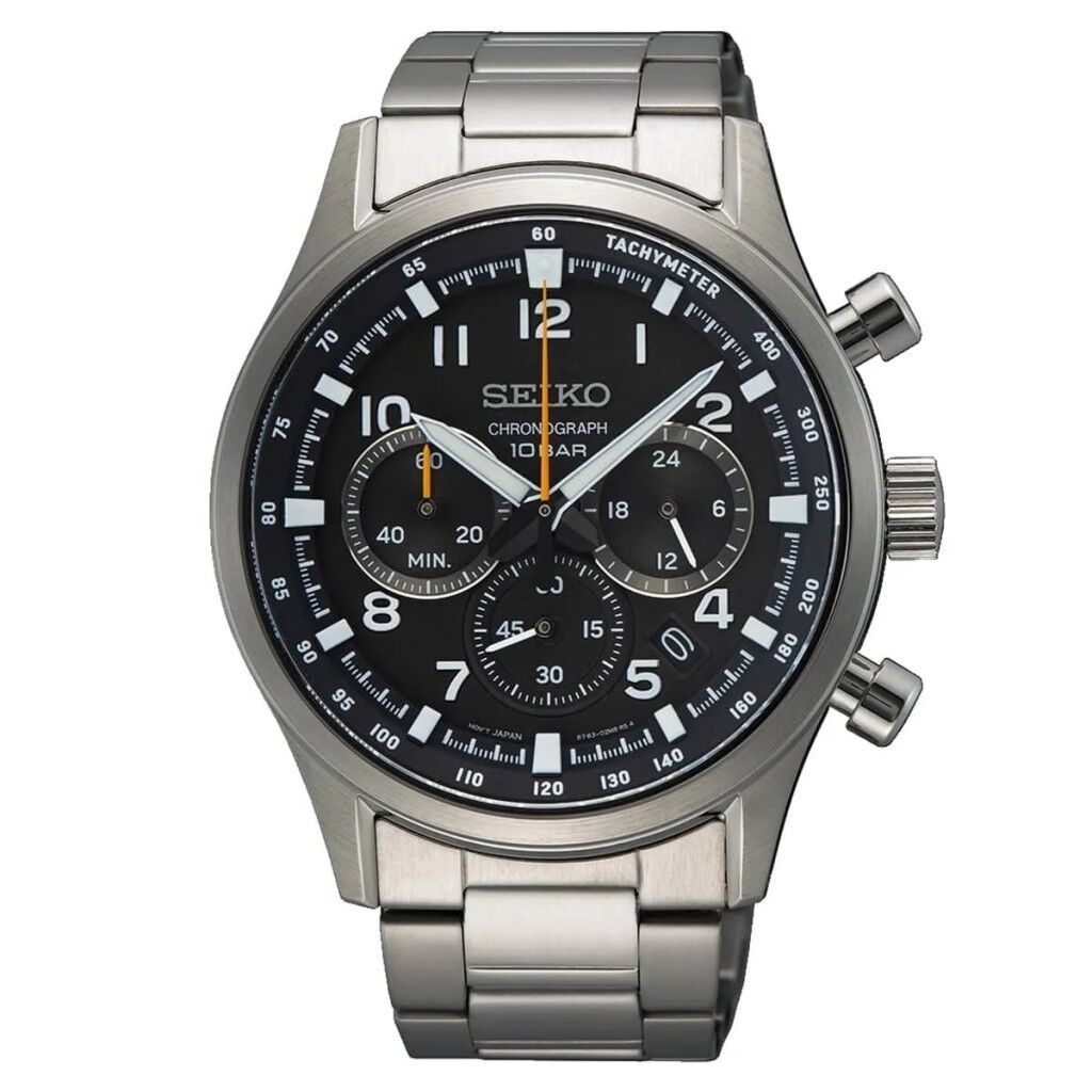 SEIKO SSB447 CHRONOGRAPH SAFİR CAM ÇELİK ERKEK KOL SAATİ