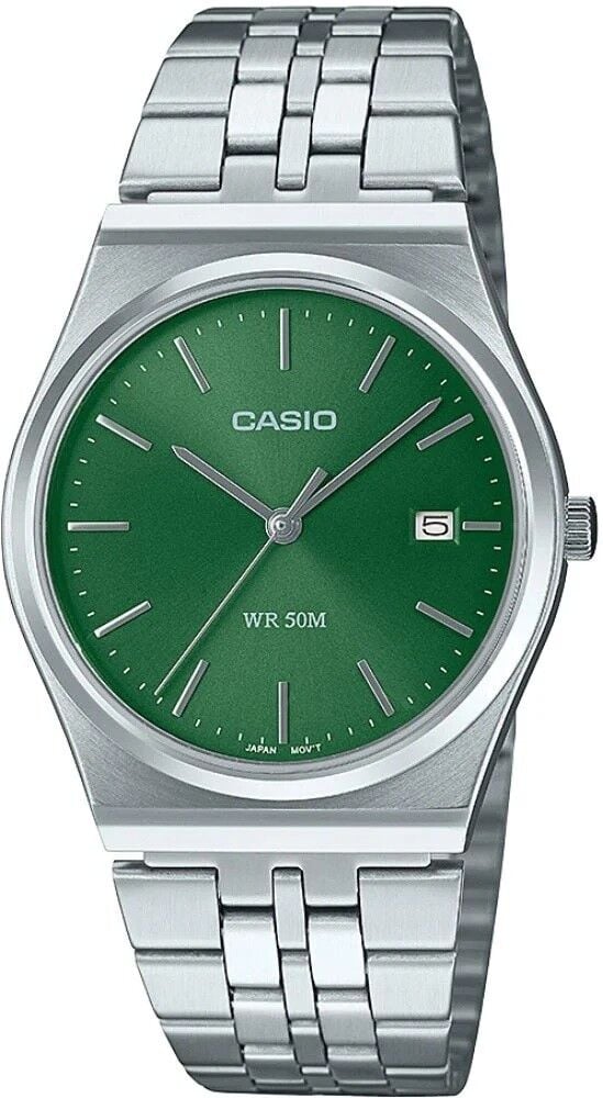 CASIO MTP-B145D-3AVDF YEŞİL KADRAN ÇELİK ERKEK KOL SAATİ