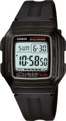 CASIO F-201WA-1ADF DİJİTAL SİLİKON KORDON ERKEK KOL SAATİ