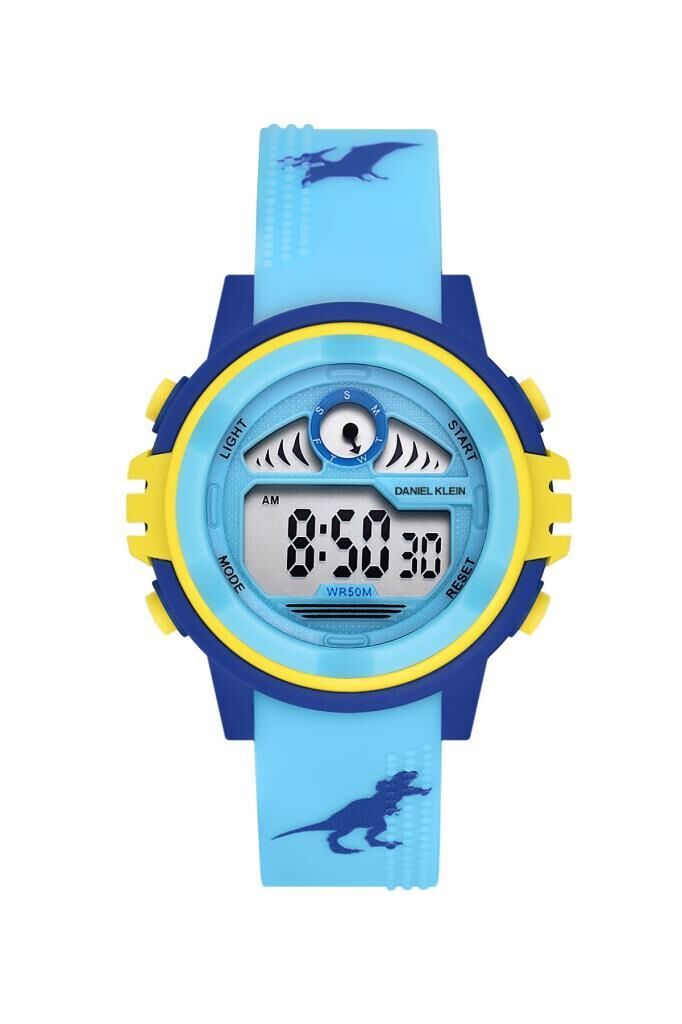 DANIEL KLEIN DK.2266-1 MAVİ SİLİKON KORDON DİJİTAL ÇOCUK KOL SAATİ