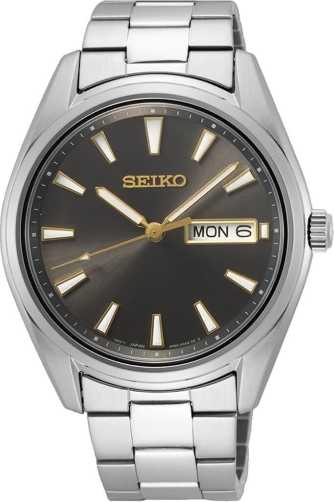 SEIKO SUR343P SAFİR CAM ÇELİK ERKEK KOL SAATİ