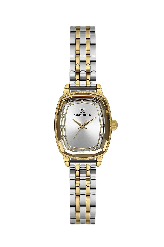DANIEL KLEIN DK102-DKE.1.10951-5 ALTIN KAPLAMA DİKDÖRTGEN KADIN KOL SAATİ