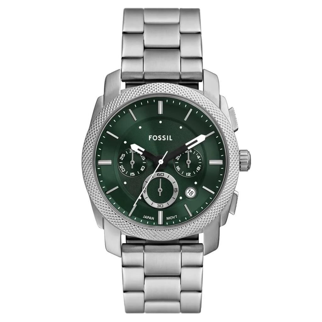 FOSSIL FFS6079 YEŞİL KADRAN ÇELİK ERKEK KOL SAATİ