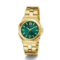 GUESS GUGW0873L2 YEŞİL KADRAN ALTIN KAPLAMA KADIN KOL SAATİ