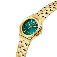GUESS GUGW0873L2 YEŞİL KADRAN ALTIN KAPLAMA KADIN KOL SAATİ
