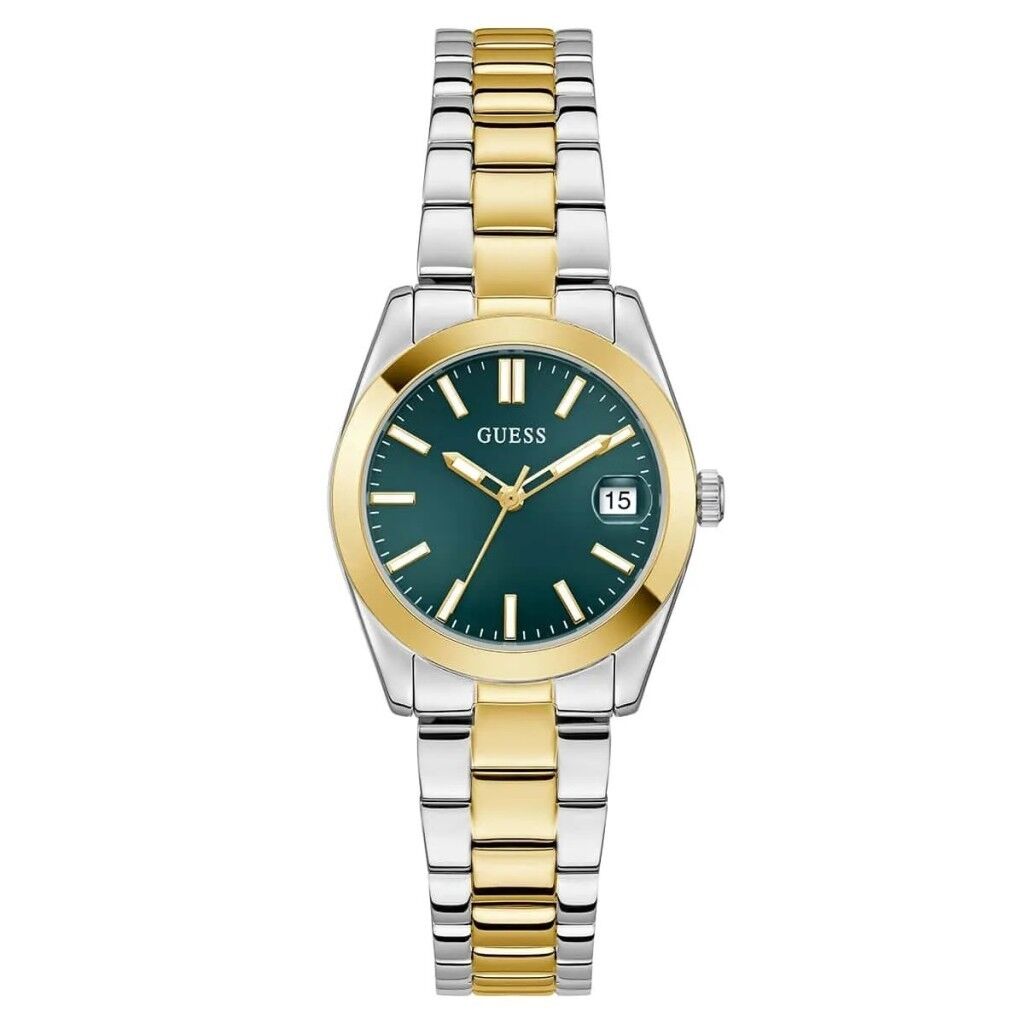 GUESS GUGW0934L3 YEŞİL KADRAN ALTIN KAPLAMA KADIN KOL SAATİ