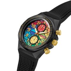 GUESS GUGW0902G3 SİYAH SİLİKON KORDON ERKEK KOL SAATİ