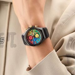 GUESS GUGW0902G3 SİYAH SİLİKON KORDON ERKEK KOL SAATİ