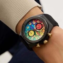 GUESS GUGW0902G3 SİYAH SİLİKON KORDON ERKEK KOL SAATİ
