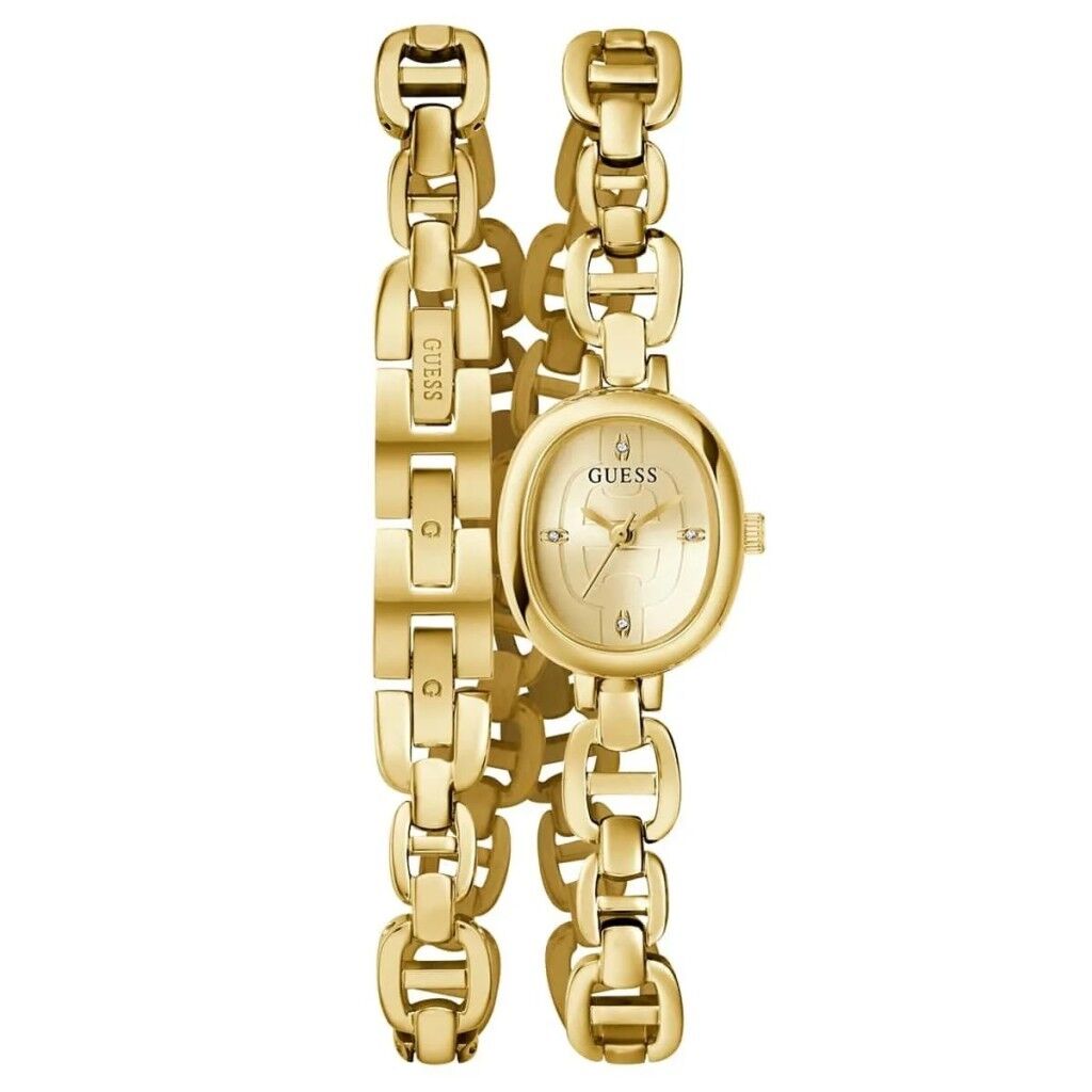 GUESS GUGW0940L2 ALTIN KAPLAMA OVAL KADIN KOL SAATİ