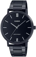 CASIO MTP-VT01B-1BUDF SİYAH İYON KAPLAMA ERKEK KOL SAATİ