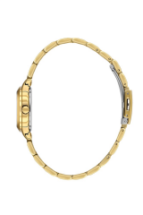 DANIEL KLEIN DK102-DK.1.13912-5 ALTIN KAPLAMA YEŞİL KADRAN KARE KADIN KOL SAATİ