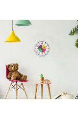Öğretici Çocuk Odası Saati - 30 cm