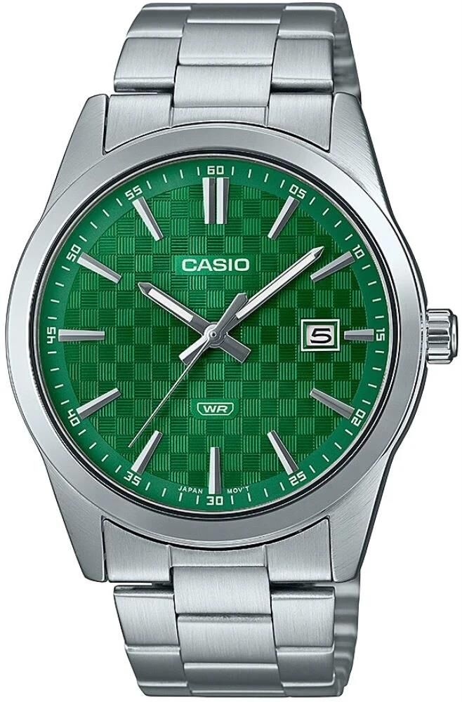 CASIO MTP-VD03D-3A1UDF YEŞİL KADRAN METAL ERKEK KOL SAATİ