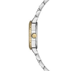 U.S. POLO ASSN. USPA2115-05 ALTIN KAPLAMA YEŞİL KADRAN TAŞLI KADIN KOL SAATİ