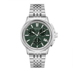 QUANTUM PWG1214.370 YEŞİL KADRAN SAFİR CAM ÇELİK ERKEK KOL SAATİ