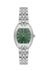 DANIEL KLEIN DK102-DK.1.13870-10 YEŞİL KADRAN METAL KARE KADIN KOL SAATİ
