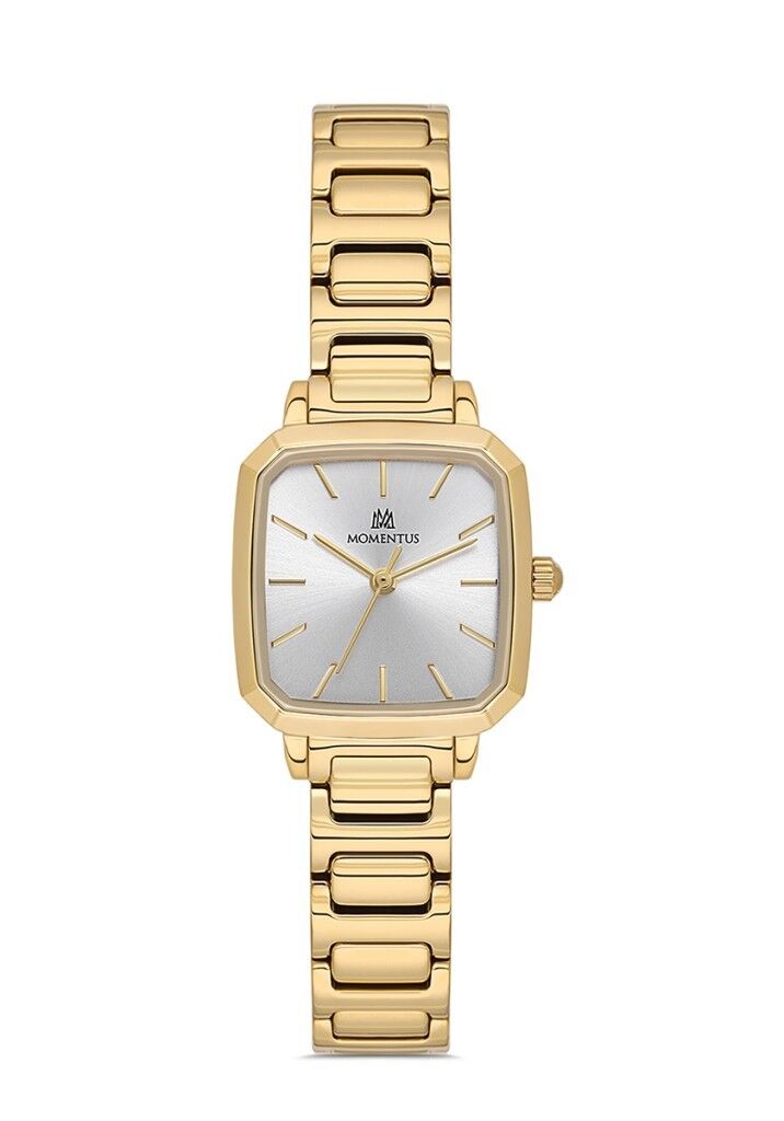 MOMENTUS CW321G-02SG ALTIN KAPLAMA KARE KADIN KOL SAATİ