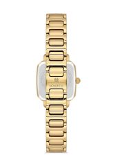 MOMENTUS CW321G-15SG YEŞİL KADRAN ALTIN KAPLAMA KARE KADIN KOL SAATİ