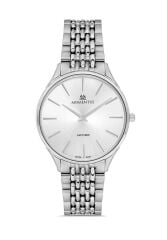 MOMENTUS EM349S-02SS ULTRA SLIM SAFİR CAM ÇELİK ERKEK KOL SAATİ