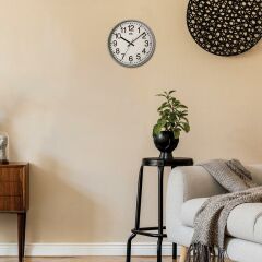 VENÜS GRİ DUVAR SAATİ