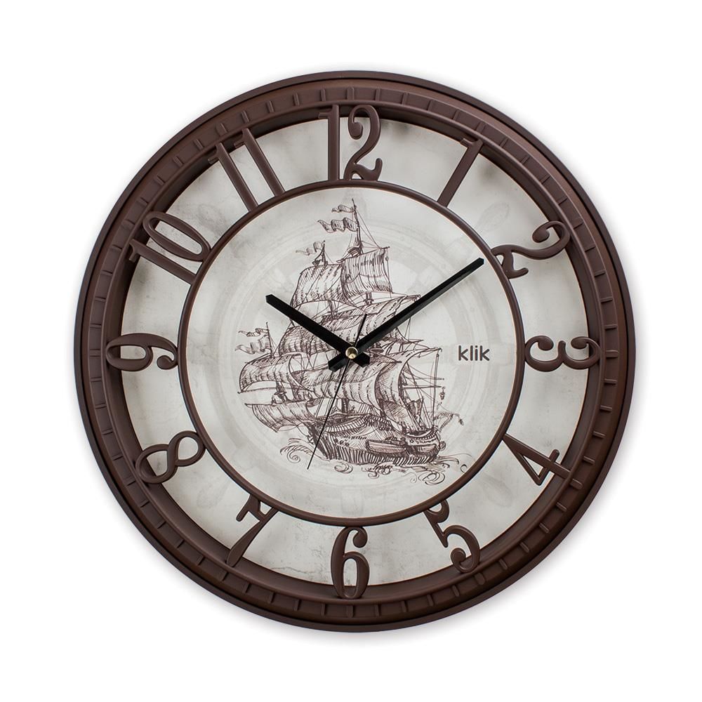 HİSAR YELKEN DESEN DUVAR SAATİ