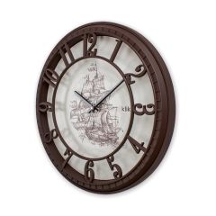 HİSAR YELKEN DESEN DUVAR SAATİ