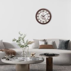 HİSAR YELKEN DESEN DUVAR SAATİ