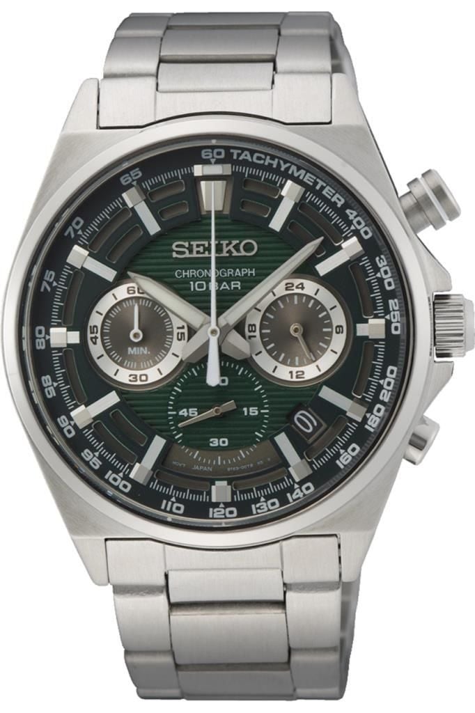 SEIKO SSB405P CHRONOGRAPH YEŞİL KADRAN ÇELİK ERKEK KOL SAATİ