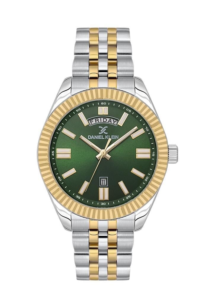 DANIEL KLEIN DK102-DKE.1.10749-6 YEŞİL KADRAN ALTIN KAPLAMA ERKEK KOL SAATİ