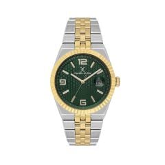 DANIEL KLEIN DK.13.10120-6 ALTIN KAPLAMA YEŞİL KADRAN ERKEK KOL SAATİ