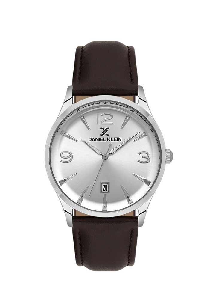 DANIEL KLEIN DK.6.14034-1 KAHVERENGİ DERİ KORDON KLASİK ERKEK KOL SAATİ