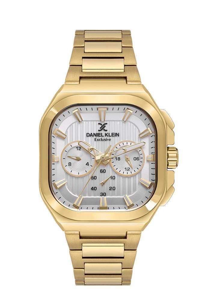 DANIEL KLEIN DK102-DK.1.13903-7 ALTIN KAPLAMA KARE ERKEK KOL SAATİ