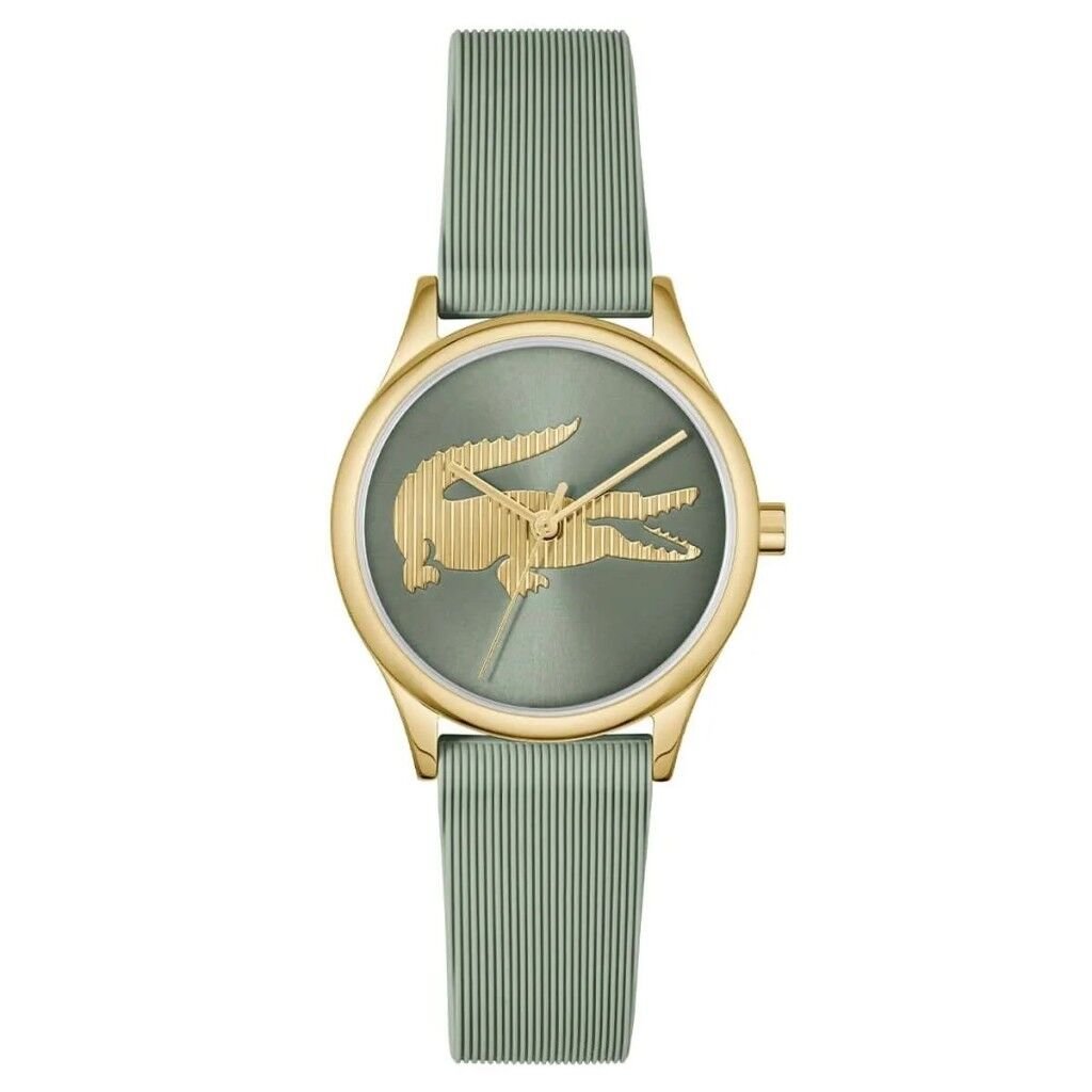 LACOSTE LAC2001481 YEŞİL SİLİKON KORDON KADIN KOL SAATİ