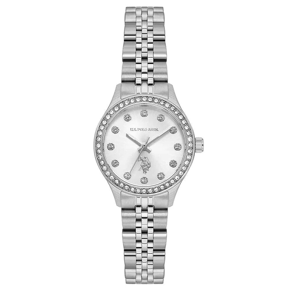 U.S. POLO ASSN. USPA2115-01 ÇELİK TAŞLI KADIN KOL SAATİ