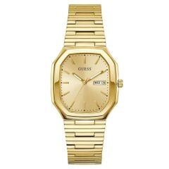GUESS GUGW0978G2 ALTIN KAPLAMA KARE UNISEX KOL SAATİ