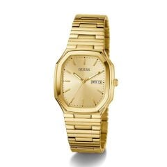 GUESS GUGW0978G2 ALTIN KAPLAMA KARE UNISEX KOL SAATİ
